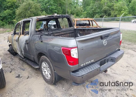 2018 Nissan Titan Sv from USA, damaged, VIN 1N6AA1E65JN544824